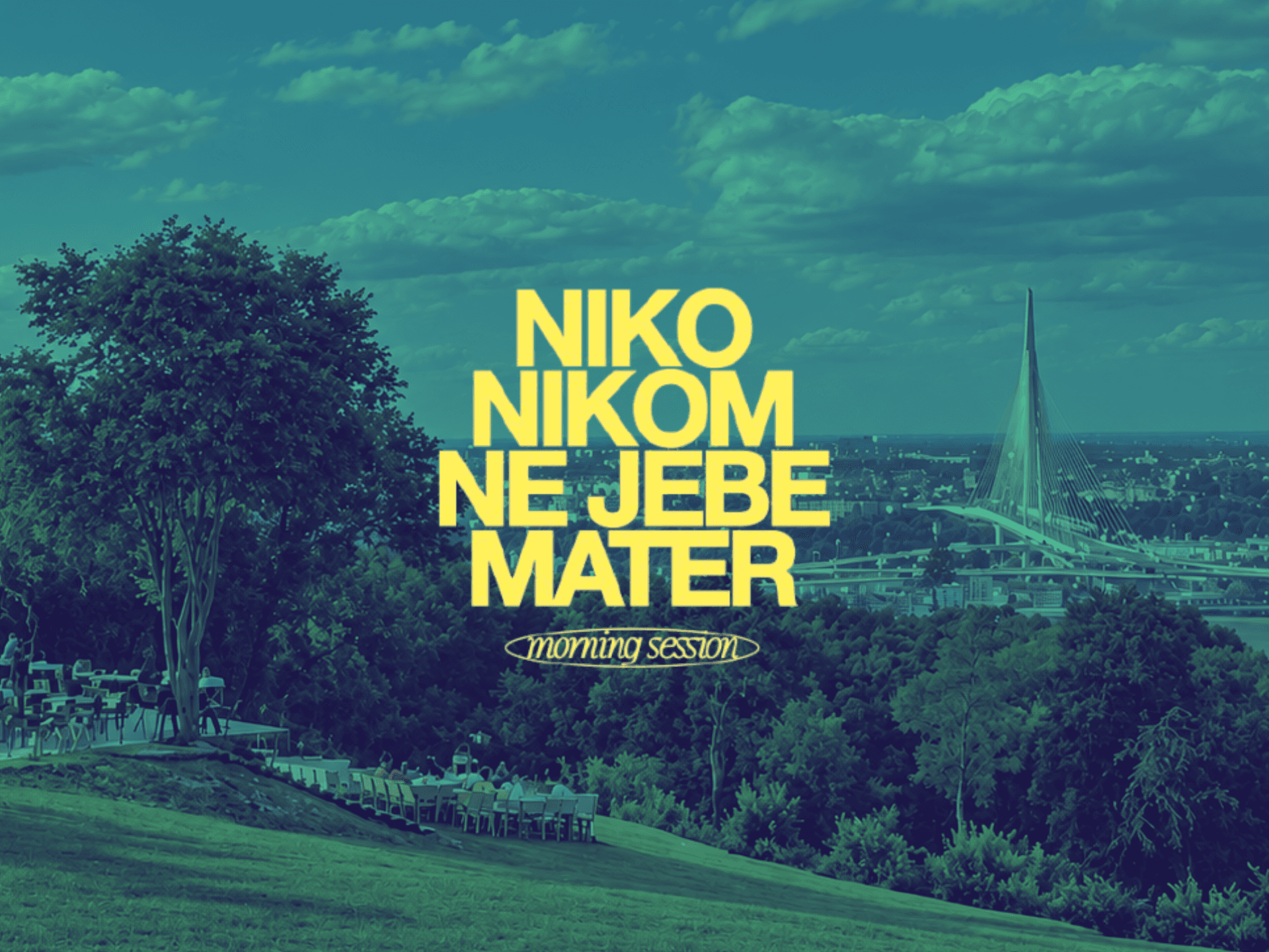 NNNJM Morning session - Za kraj leta, s pogledom na grad